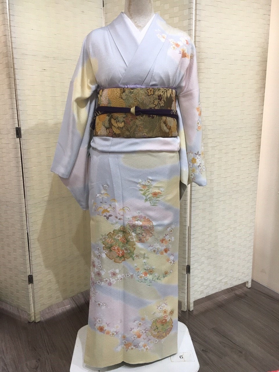 訪問着 | 薄水色 02