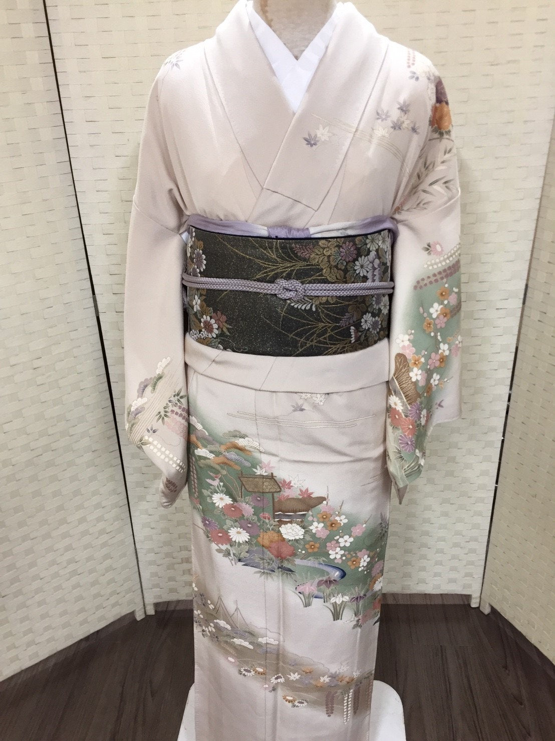 訪問着 | クリーム 03