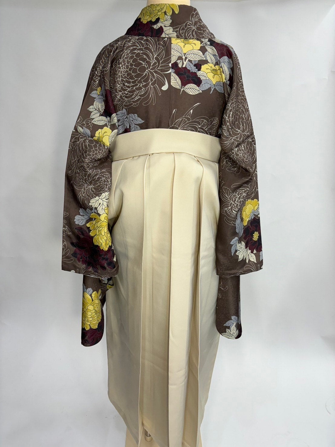 袴|中振袖14・袴クリーム