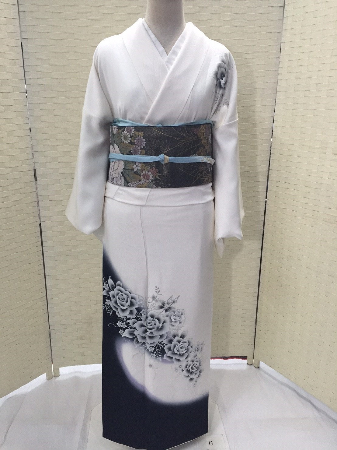 【売切】訪問着 | 白07 ( Y )