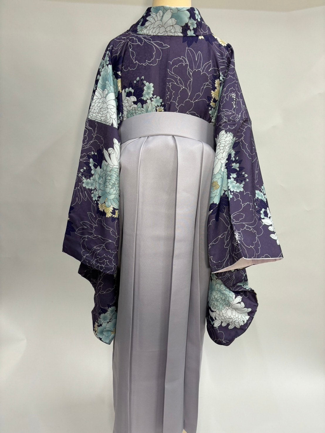 袴|中振袖12・袴グレー